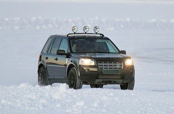 Land Rover LRX: зимнее тестирование 