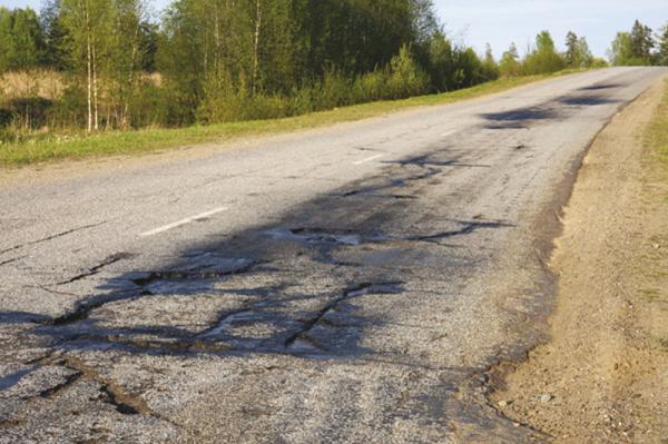 Состояние украинских дорог в 2010 году – самое плохое за последние 10 лет