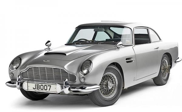 Aston Martin DB5 Джеймса Бонда  продадут с аукциона