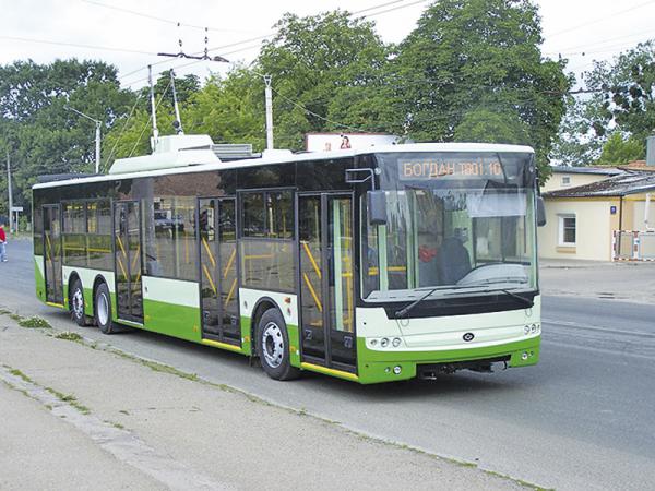 Троллейбусы Богдан будут собираться в Крыму
