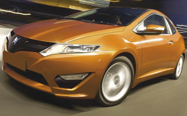 Под кузовом Honda Civic скрывается новое поколение автомобиля 2013 года выпуска