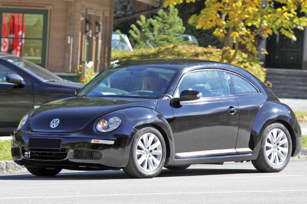 Volkswagen New Beetle 2012 года: шпионское фото